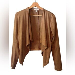 Katherine Barclay Women's Brown Drape Jacket